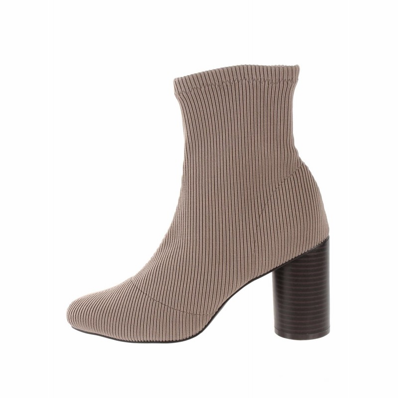 公式 Mercuryduo マーキュリーデュオ スタックヒールニットブーツ 通販 Lineポイント最大1 0 Get Lineショッピング