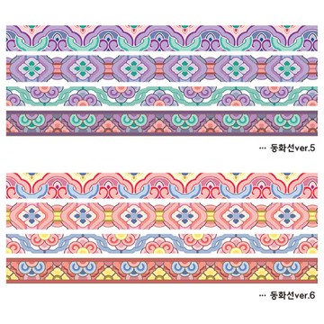 6 款 - 東方童話線條 (honne market) blackraccoon