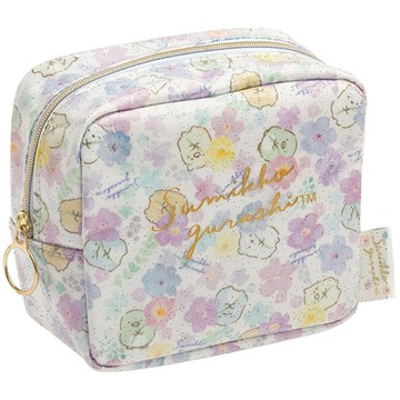 San-X 角落公仔粉水彩花園系列面紙化妝包