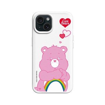 iPhone 15 SolidX 白 - Care Bears - Cheer Bear