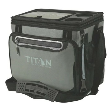 TITAN 軟式保溫保冰桶 灰綠色
