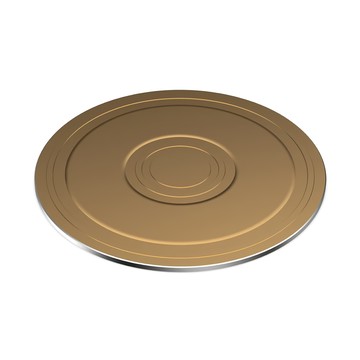 Corelle Brands 康寧餐具 VISIONS 多功能導磁盤 24cm  香檳金  1個