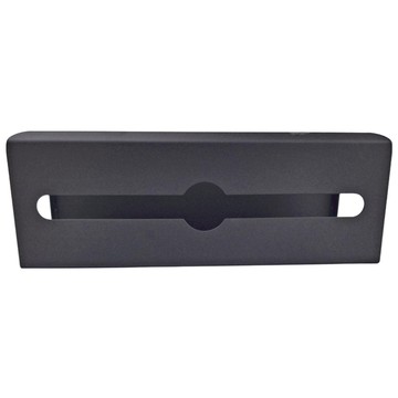 mohe 木暉居家 加厚太空鋁螺絲無痕貼收納架 紙巾架2個  曜黑色  1組