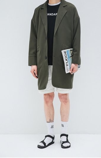 義大利 原裝  高品質 大衣  長版大衣落肩 大衣 男 風衣  下殺 特惠中 免運費