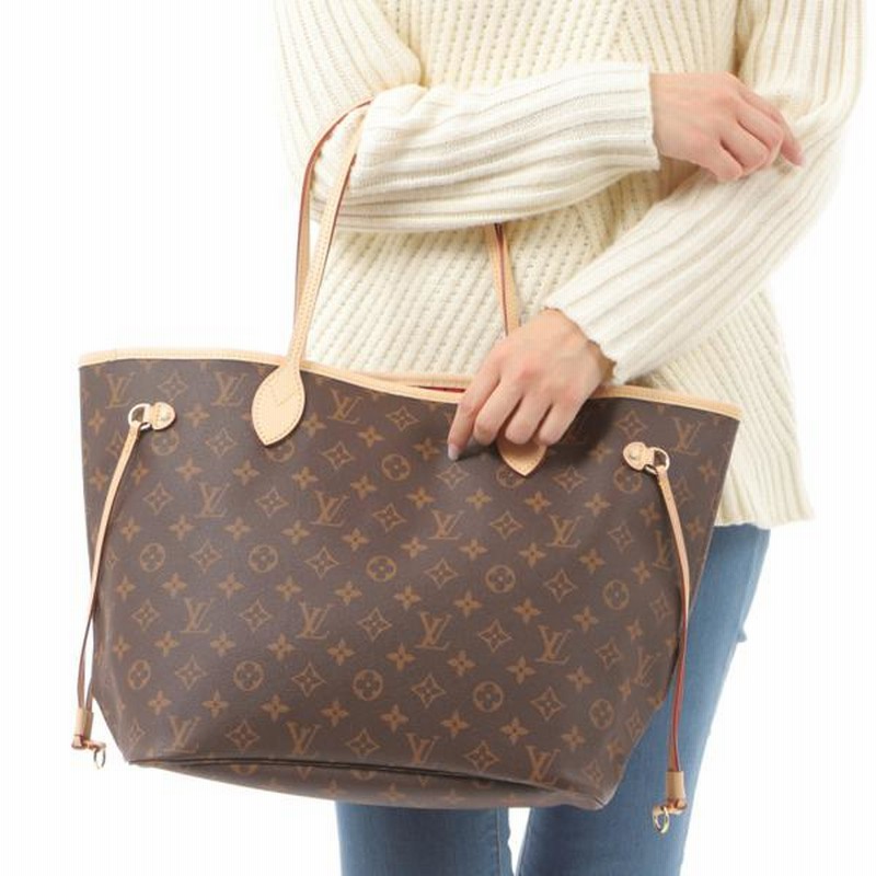 ルイヴィトン LOUIS VUITTON トートバッグ レディース ネヴァーフルMM モノグラム ポーチ付 M41177 本物 新品 正規品 |  LINEショッピング