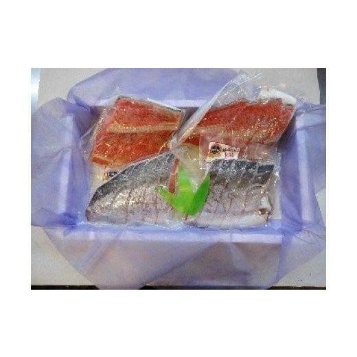 ふるさと納税 福島県 いわき市 海神　塩紅鮭切身2kg