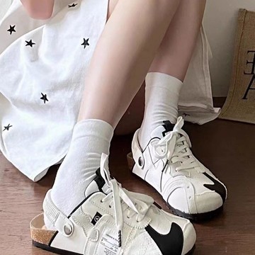 台灣發貨💕 網紅 厚底增高 包頭拖鞋運動 女夏外穿 2025新款 防滑設計超安心 韓國 半托勃肯涼拖 時尚舒適一步到位