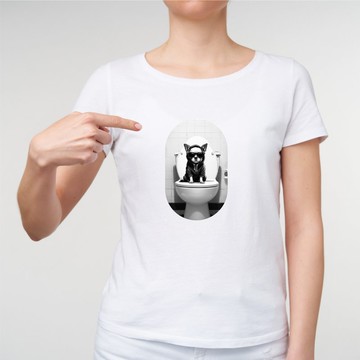 狗了沒 獨創修身短T 100%棉 女│各尺寸限2件 - 艾瑞斯設計