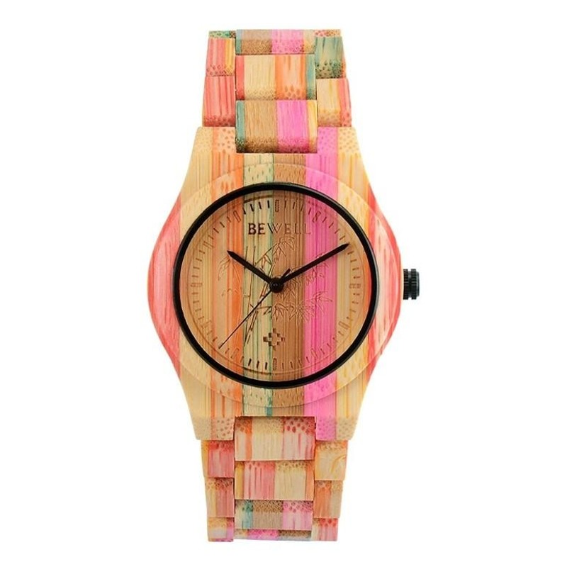 【新品】ビーウェル BEWELL ウッドウォッチ 木製腕時計 レディース