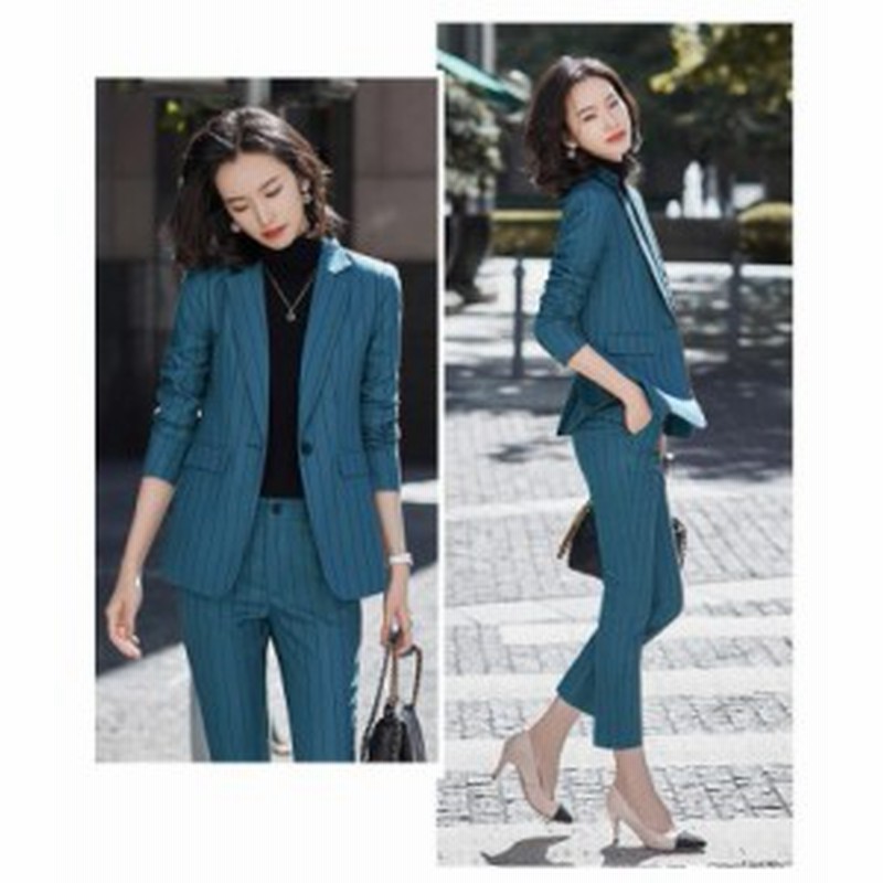 レディーススーツ エレガント パンツスーツ ビジネススーツ 女性用 事務服 Ol おしゃれ セレモニースーツ フォーマル 通勤 洗える 3点セ 通販 Lineポイント最大1 0 Get Lineショッピング