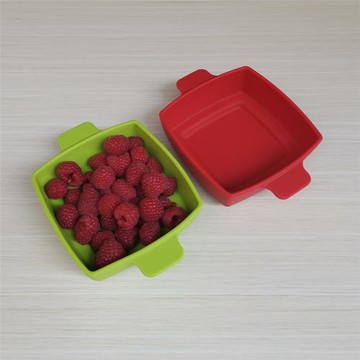 2只裝 出口歐洲多功能食品級硅膠烤碗醬汁碗點心碗兒童碗 350ml