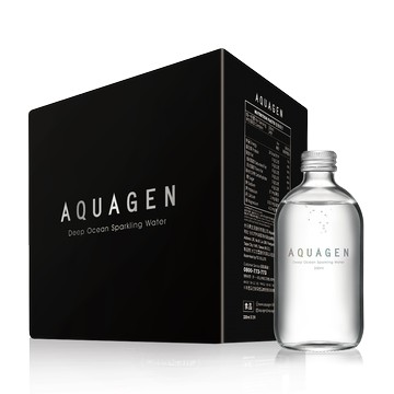 AQUAGEN 海洋深層氣泡水(330ml/瓶)(24瓶/箱)