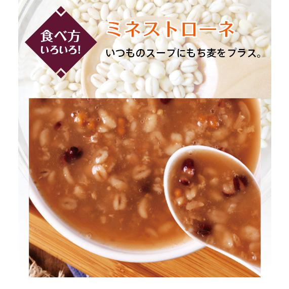 食物繊維 β(ベータ)グルカン 国産もち麦「もち絹香（もちきぬか）」(100g×14袋入)2袋セット 勅使川原精麦所