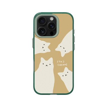 iPhone 16 Pro Clear 憂墨綠 - ilovedoodle (Lim Heng Swee) - Stay Curious - 保持好奇心
