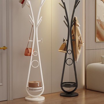 台灣公司貨 免運 家用衣架掛衣架落地臥室立式不占空間神器室內意式輕奢高級衣帽架 快速發貨