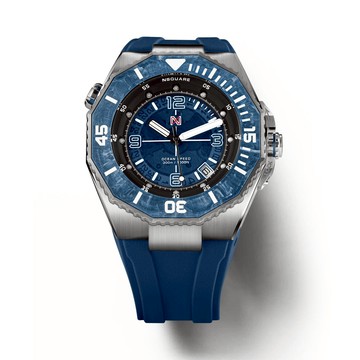OCEAN SPEED NS-27.3 BLUE/STEEL DIVER SWISS AUTOMATIC