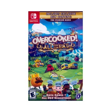 Nintendo NS Switch《胡鬧廚房全都好吃 (煮過頭大合輯) Overcooked All You Can Eat》中英日文美版
