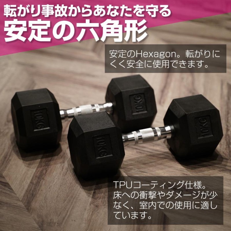 ダンベル 20kg セット 2個 固定式 TOP FILM | LINEショッピング