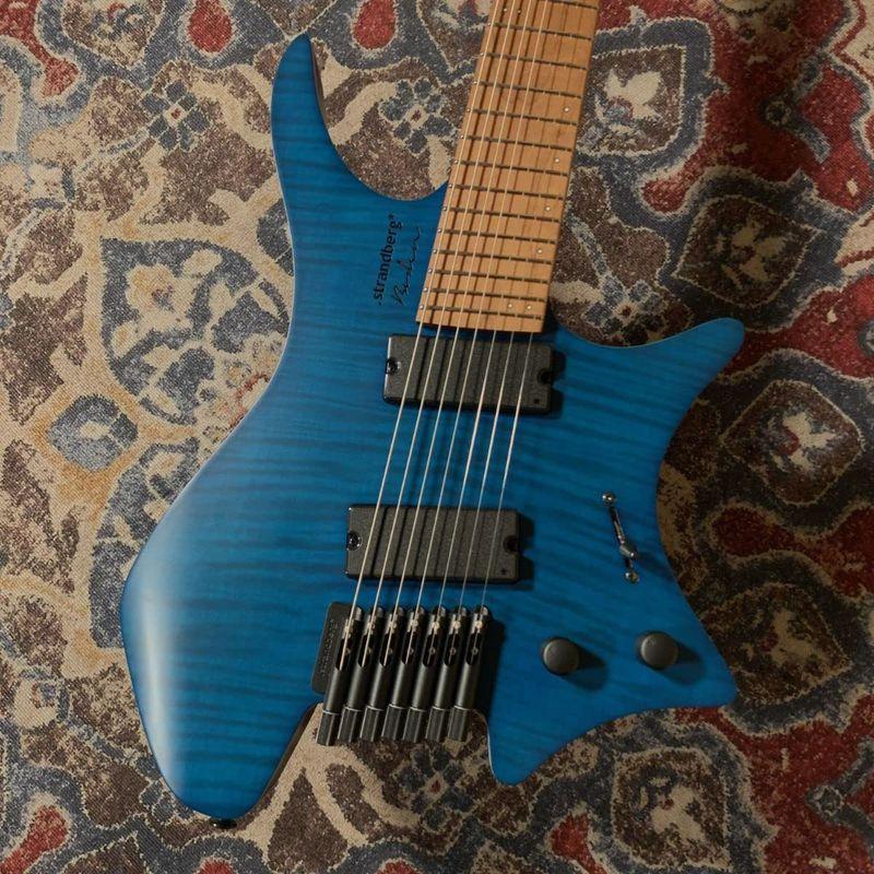 ギター Strandberg Boden Standard Flame Blue 7弦エレキギター ストランドバーグ