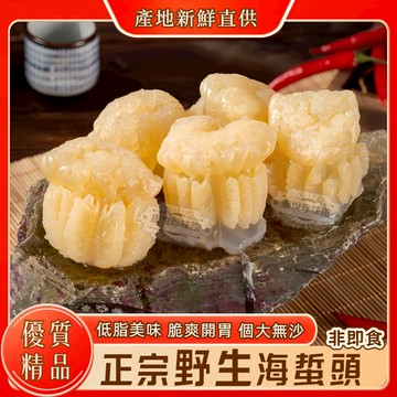 特脆野生海蜇頭 【非卽食/多個品種】特級脆爽精品海蜇頭涼拌菜下酒菜開胃菜 鹽漬保鮮袋裝桶裝商用批發產地直供