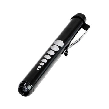 Medical LED Penlight 眼科/驗光用LED黃光瞳孔筆燈 H071-Y 黑色 (BK)