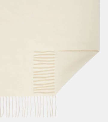 Moncler Logo virgin wool felt scarf