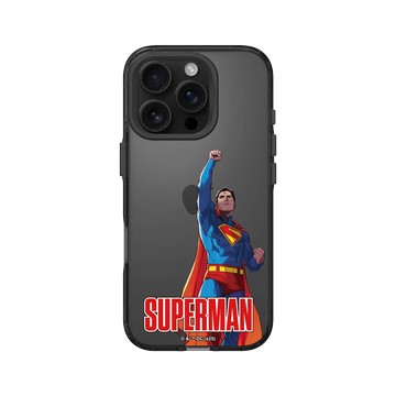 iPhone 16 Pro Clear 酷墨灰 - Superman - Superman-準備出發！