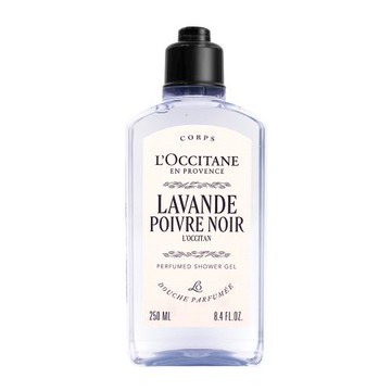 LOCCITANE歐舒丹 黑曜薰衣草沐浴膠250ml(新品上市)