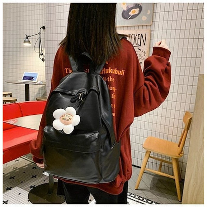 リュック ヴィンテージセンスpuレザーランドセル女性韓国風高校生原宿日本人シンプルファッション中学生バックパック女性 通販 Lineポイント最大1 0 Get Lineショッピング