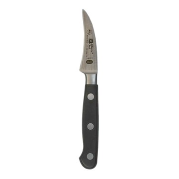 Atlantic Chef 六協 頂級系列 彎削皮刀 7cm  銀色 + 黑色  1個