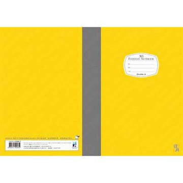 【文具通】Double A 25k40張入膠裝固頁筆記 黃14012 A3011301【APP滿額下單10%點數(單一帳號最高1000點)】4/30止