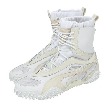 PUMA 休閒鞋 Mostro Mid Wns 女鞋 白 中筒 402872-01