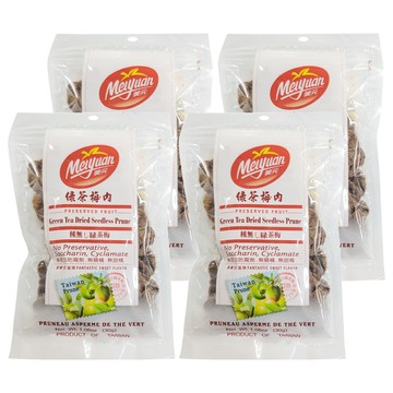 美元蜜餞 甜蜜袋系列 綠茶梅肉  30g  4包