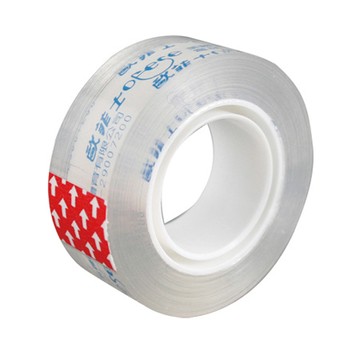 歐菲士OFESE小管芯超透明OPP膠帶/18/19mmx23M