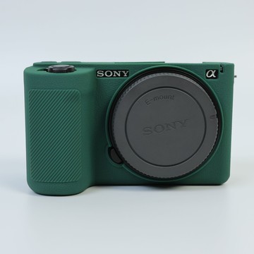 適用索尼ZVE10相機保護套微單保護硅膠套防摔便攜相機包二代外殼 d7251