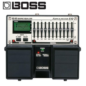 BOSS EQ-20 吉他十段等化效果器 多模組 小叮噹的店