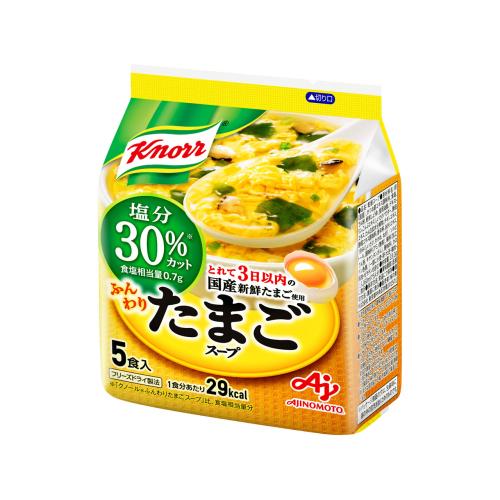 味の素　クノールたまごスープ　塩分30％カット（6.6g×5袋）