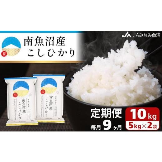 ふるさと納税 新潟県 南魚沼市 南魚沼産こしひかり（10kg×全9回）