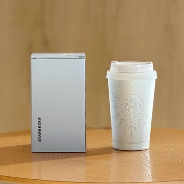 星巴克杯子2026新年禮物雪耀奇境北歐經典車載辦公學生高顏值不鏽鋼保溫杯