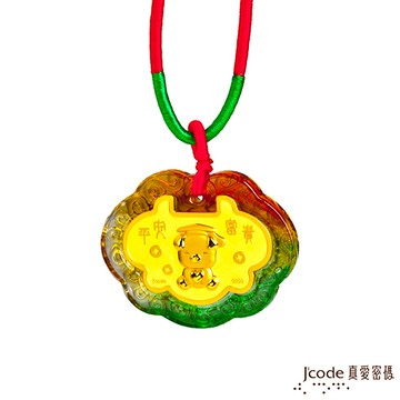 J’code真愛密碼 博士小豬黃金彌月木盒-0.1錢