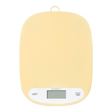 Kinyo 小奶油料理秤  DS-015  3000g  小奶油黃