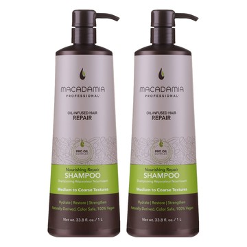 MACADAMIA BEAUTY Professional 瑪卡奇蹟油 潤澤髮浴  2瓶  1L