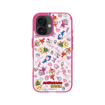 iPhone 16 Clear 粉漾桃 - Anpanman麵包超人 - 甜蜜的小事物