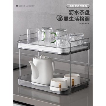 杯子收納置物架瀝水杯架家用客廳放水杯茶杯咖啡杯茶具玻璃杯架子