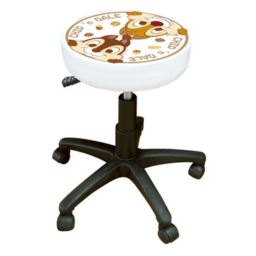 收納王妃 - 迪士尼 Disney  大臉奇奇蒂蒂 滾輪升降椅 滾輪圓椅 美容椅 工作椅