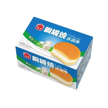 義美香草冰淇淋銅鑼燒(家庭號)80gx4