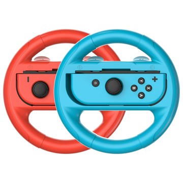 任天堂switch oled方向盤握把joy-con手柄把賽車游戲操控周邊配件【北歐家居生活】