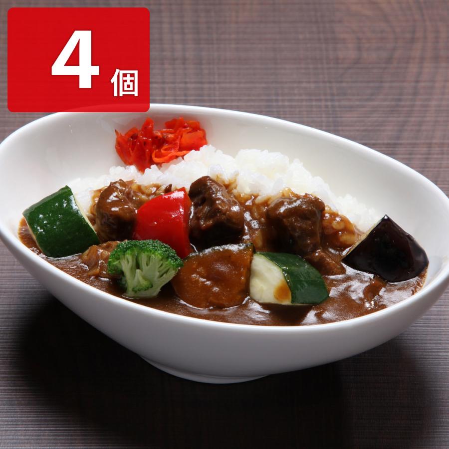 洋食屋HARO氷見カレー4個セット カレー 惣菜 国産牛 レトルト