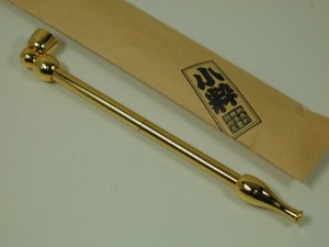 日本製きせる 小粋 こいき煙管 キセル/ゴールド金122mm新品 きせる小物 LINEショッピング