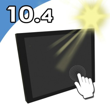 Nextech P系列 10.4吋 室外型 電容式觸控螢幕 (高亮度)